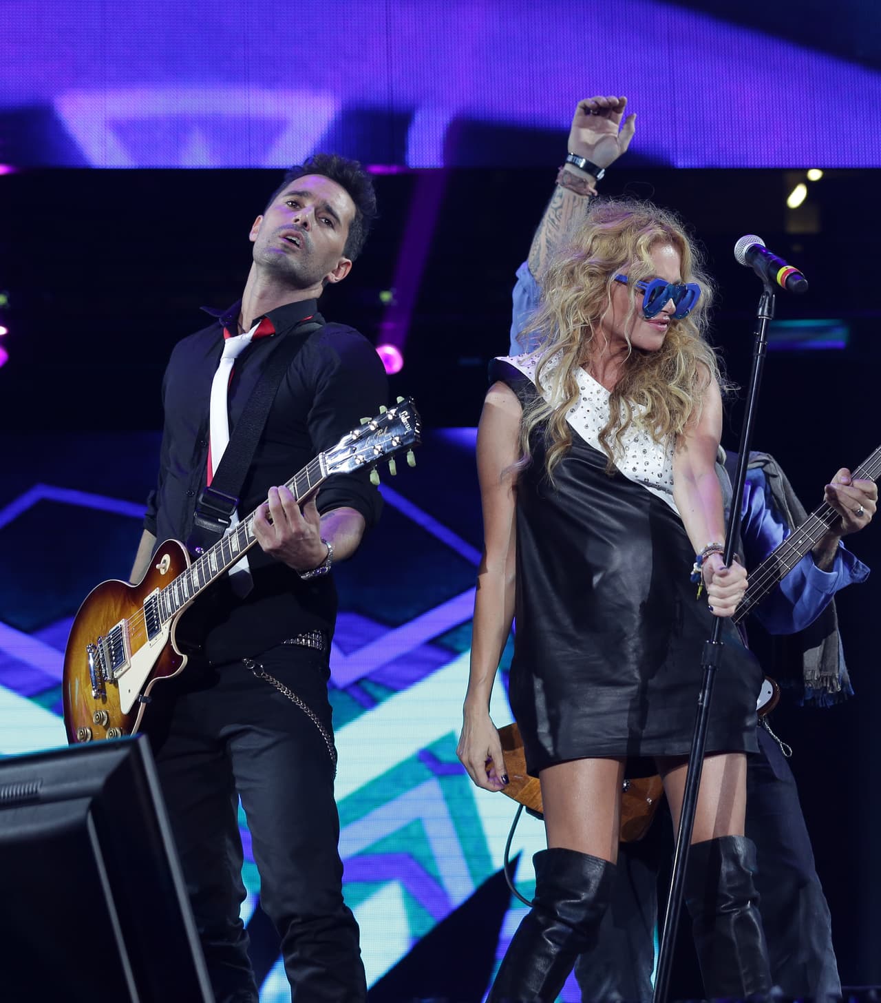 Pau tiene una pancita que delata un avanzado embarazo.