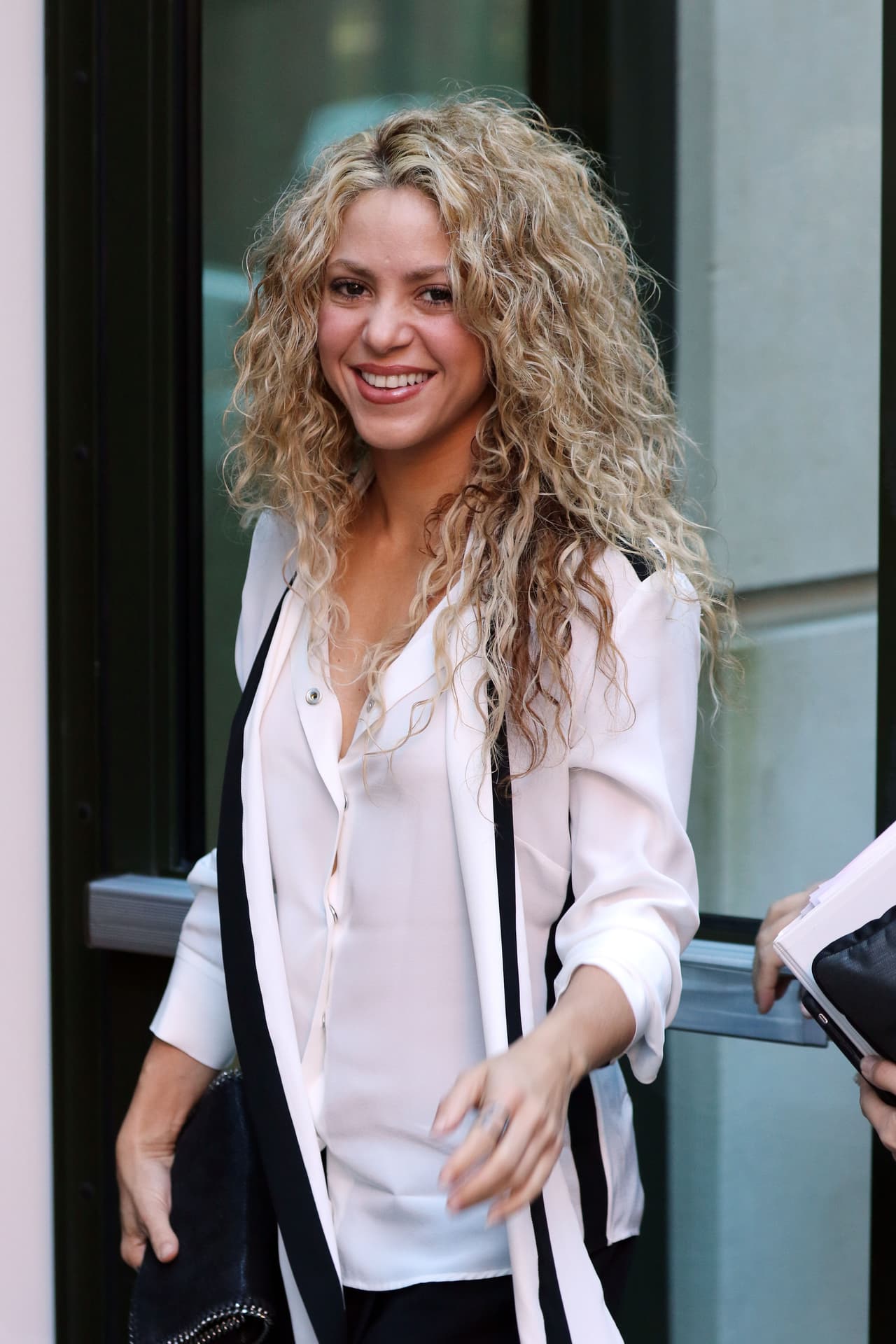 Shakira paseó con Sasha en Manhattan.