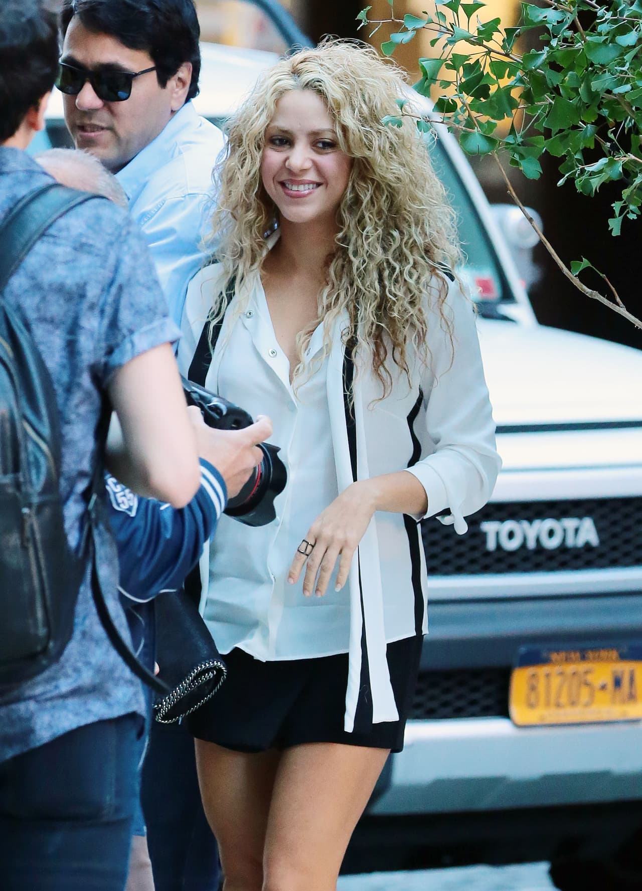 Shakira paseó con Sasha en Manhattan.