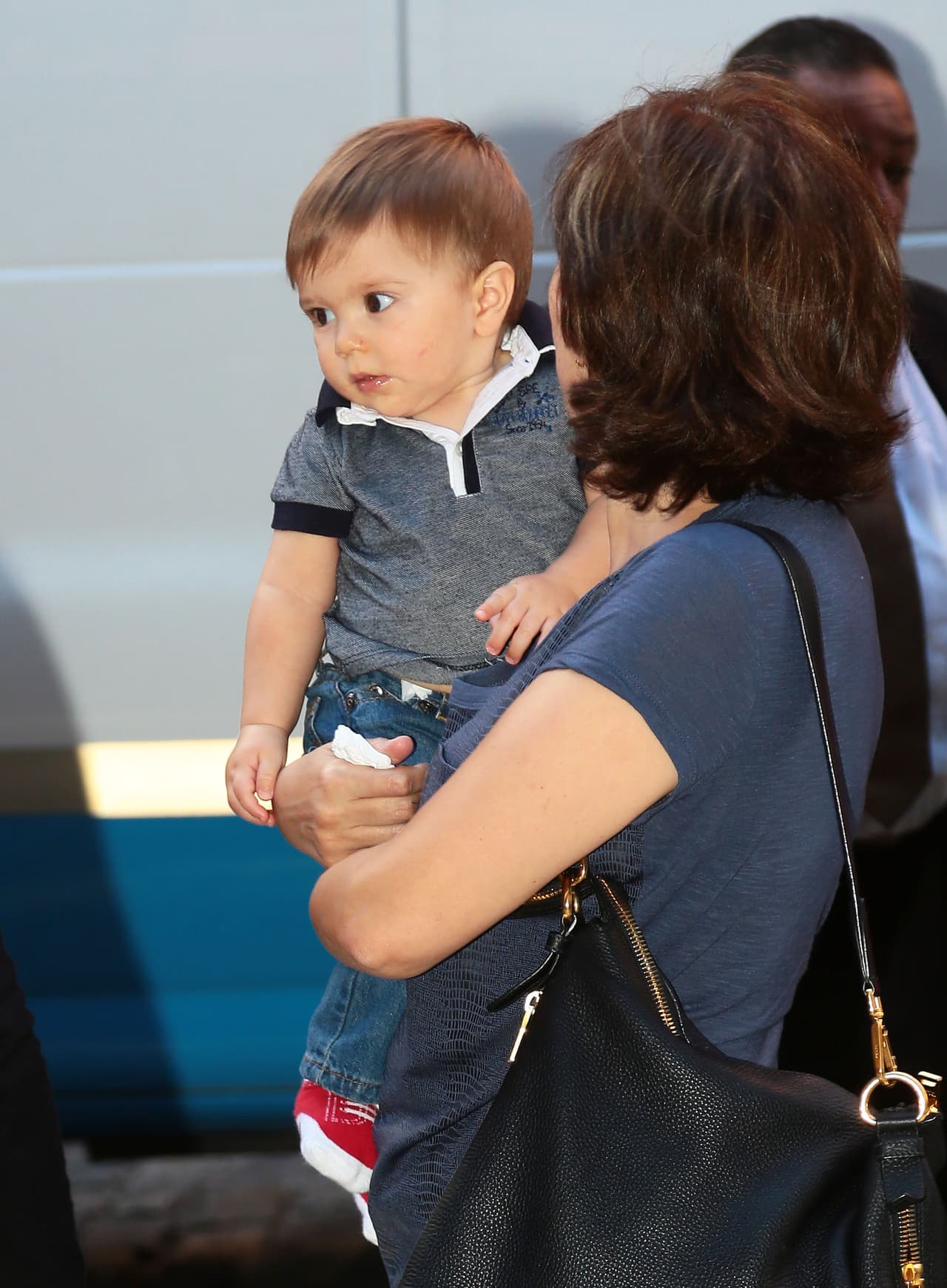 Shakira paseó con Sasha en Manhattan.