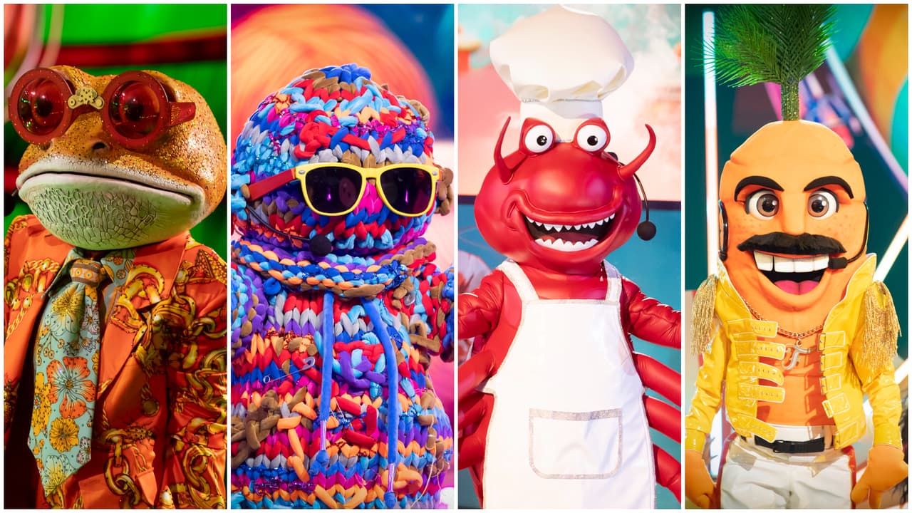 Ranastacia, Maraña, Chepino Langostino y Freddie Verdury en ¿Quién Es La Máscara? 2024