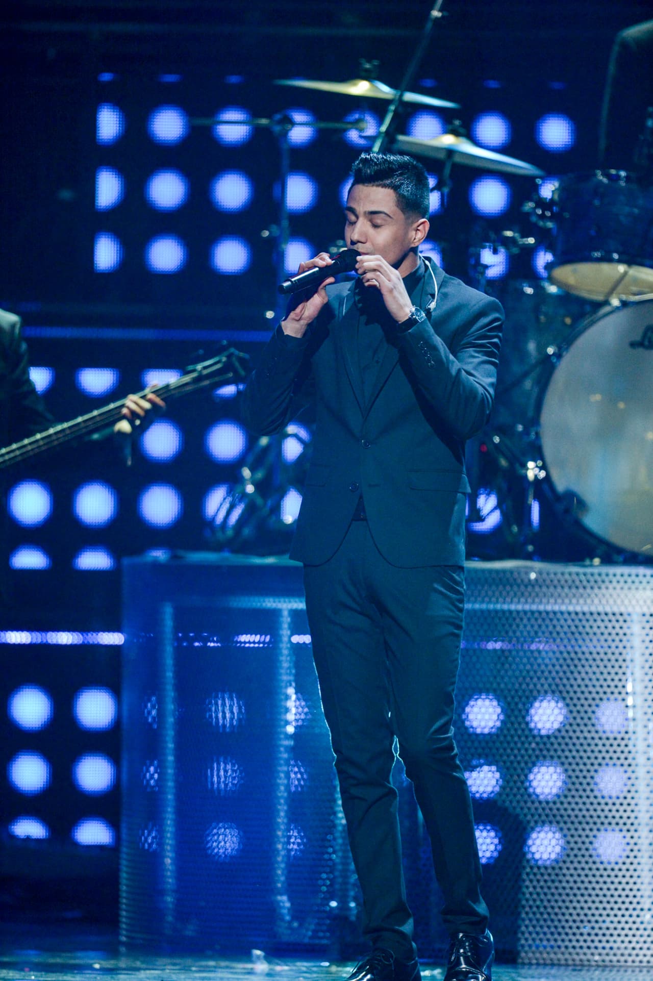 Uno de los talentos latinos más jovenes de la noche.