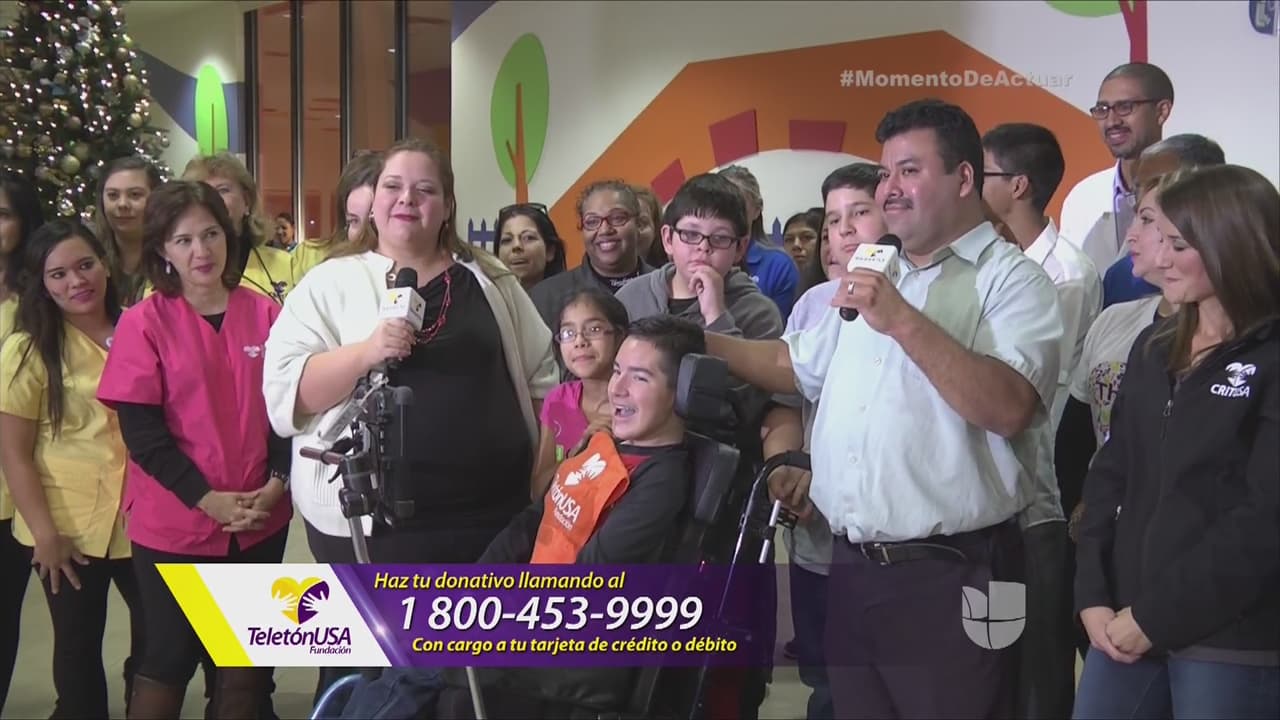 Hubo historias impactantes, como la de José, que pudo comunicarse con sus papás.