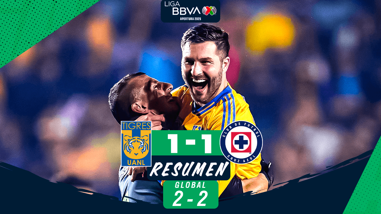 Resumen | ¡Noche mágica de Nahuel! ¡Tigres es finalista del Torneo Apertura 2025!