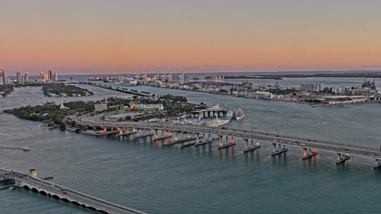 Miami amanecerá este lunes por debajo de 35 grados, pero la sensación será de 27