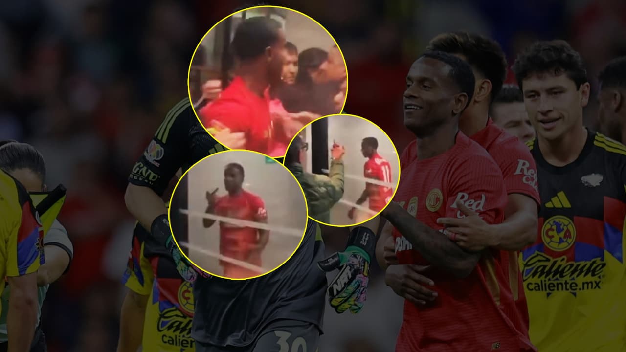 Helinho enfurece contra aficionado tras pelea en el América vs. Toluca