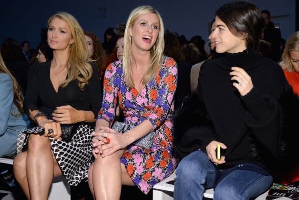 Paris y Nicky Hilton, Bono, America Ferrera, Coco Rocha, Lucy Liu  son sólo algunas de las estrellas que hemos visto en primela fila durante la semana de la moda en Nueva York Fashion Week. 