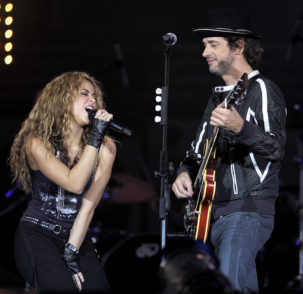 Gustavo Cerati y Shakira