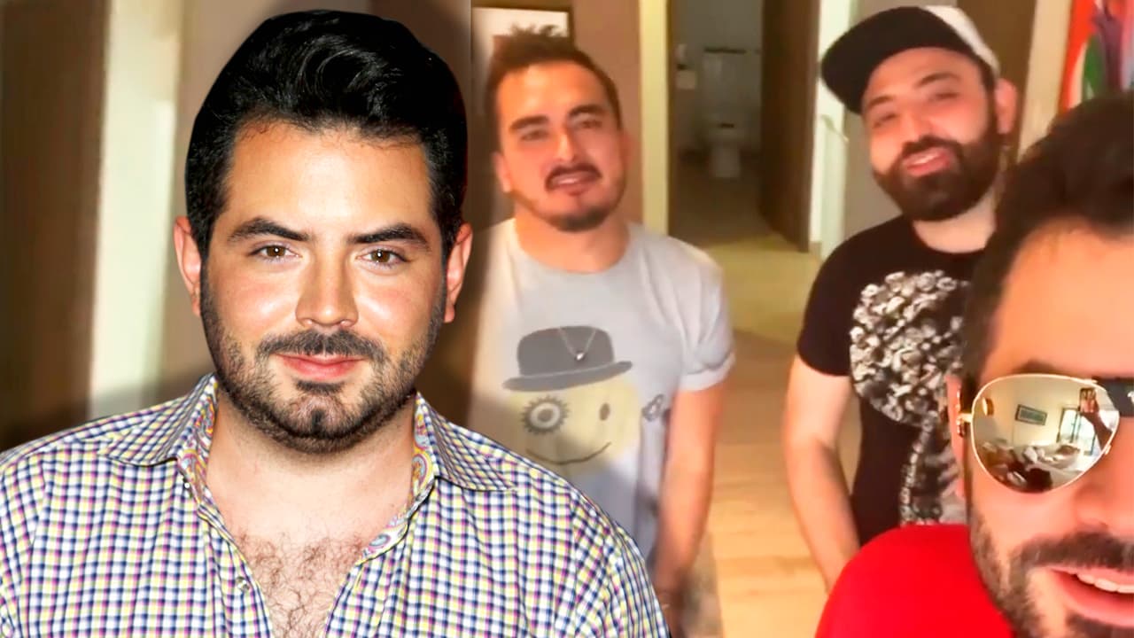 ‘Youtubers’ mexicanos intentan congraciarse con José Eduardo Derbez tras haberlo entrevistado borrachos