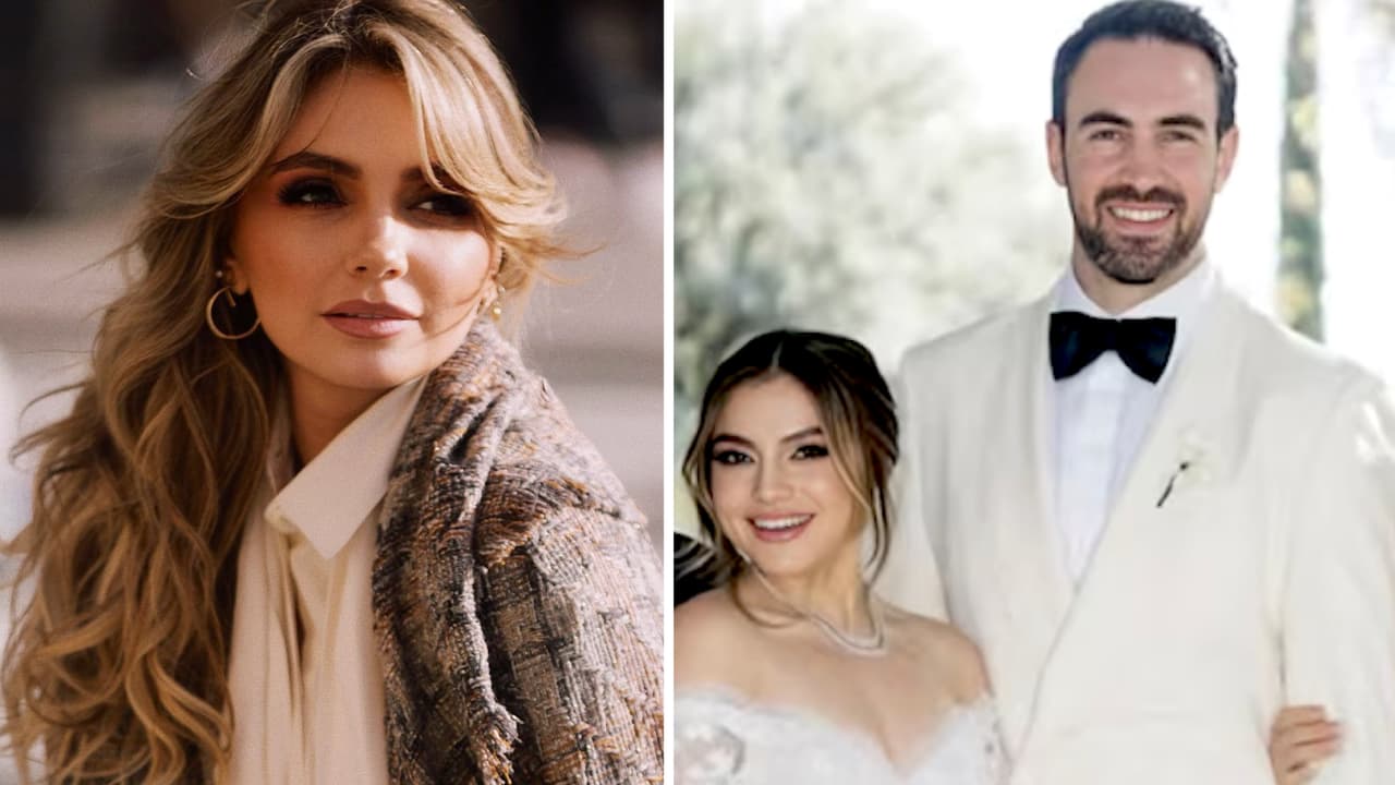 Angélica Rivera roba cámara en la boda de su hija Sofía Castro: esto costaría el vestido que llevó