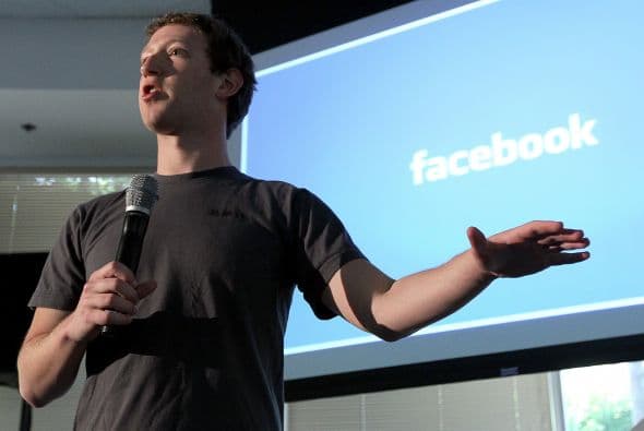 El fundador de la red social Facebook, Mark Zuckerberg forma parte del listado.