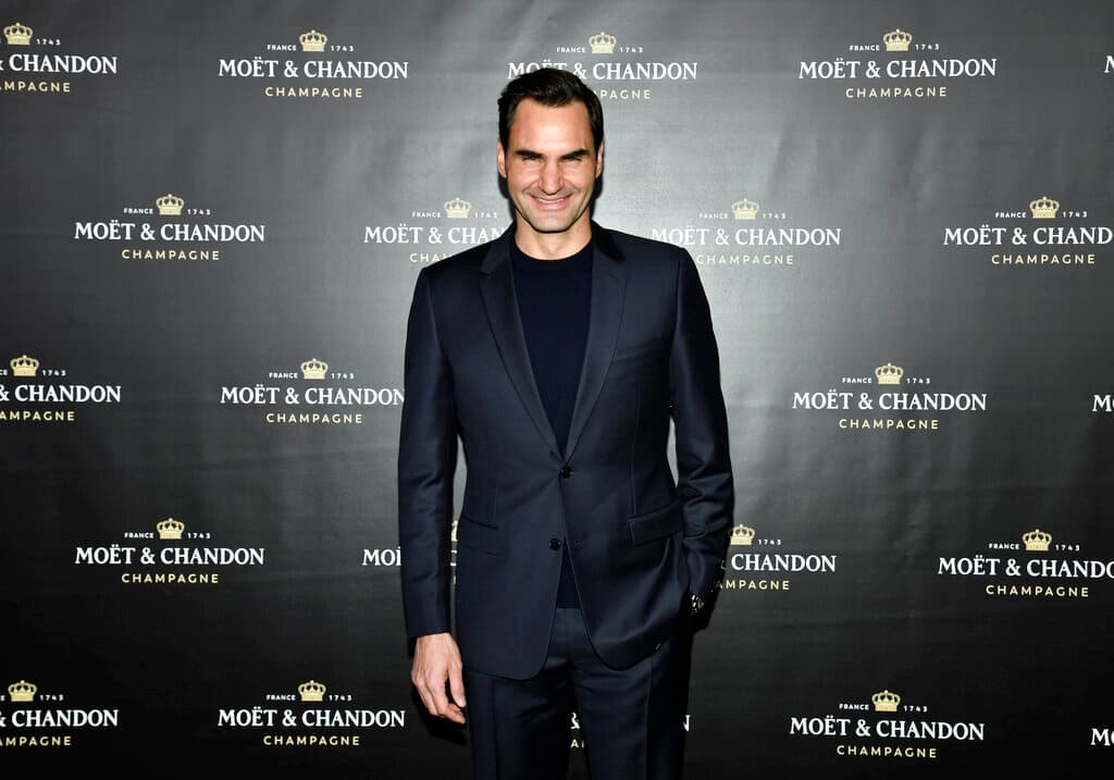 Roger Federer, tenista, $95.1 millones.