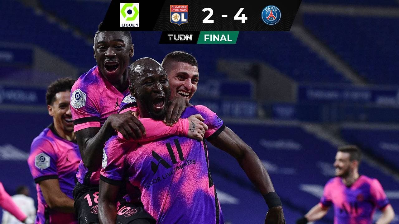 ¡Hay nuevo líder en la Ligue 1! PSG venció a Lyon y domina la tabla