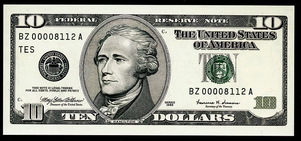 <b>Alexander Hamilton (Padre Fundador):</b> Estuvo junto a George Washington en la fundación de los Estados Unidos, pero nunca fue presidente por una "cuestionable" vida privada.