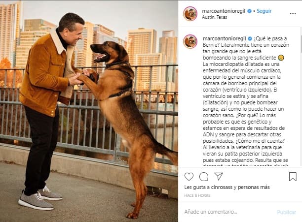 "Respiro y agradezco que nos encontramos y estoy presente en el aquí y ahora. Todo un reto, pues apenas me estoy recuperando de la partida física de mi mamá y Lucy", publicó en 
<b><a href="https://www.instagram.com/p/B7Bh1Ush1sR/" target="_blank">Instagram</a></b>.