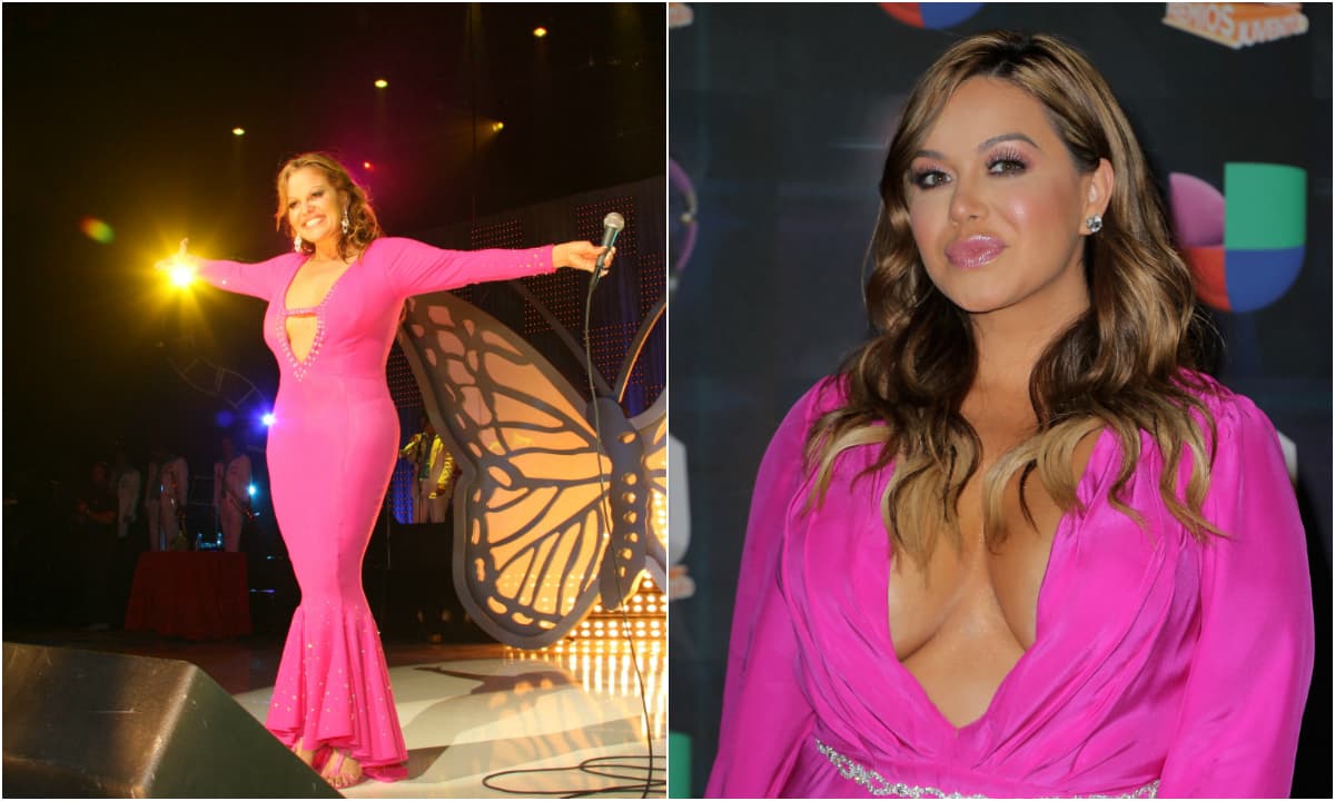 Jenni Rivera le heredó varias cosas a su hija Chiquis: Talento, belleza, coquetería y mucha 'pechonalidad' y como decía Jenni: "Si lo tiene míja, presúmalo".
