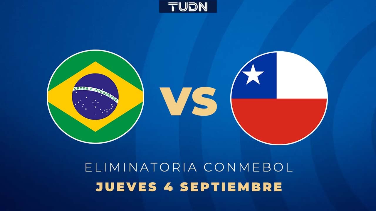 Horario y dónde ver Brasil vs. Chile de las Eliminatorias de Conmebol