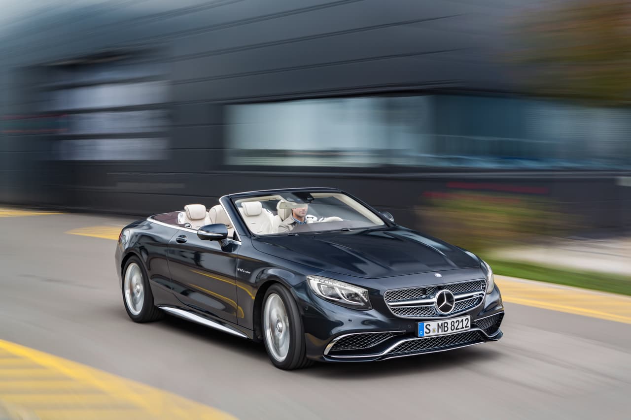 A diferencia del S 63 Cabriolet, el S 65 2017 cuenta con tracción trasera.