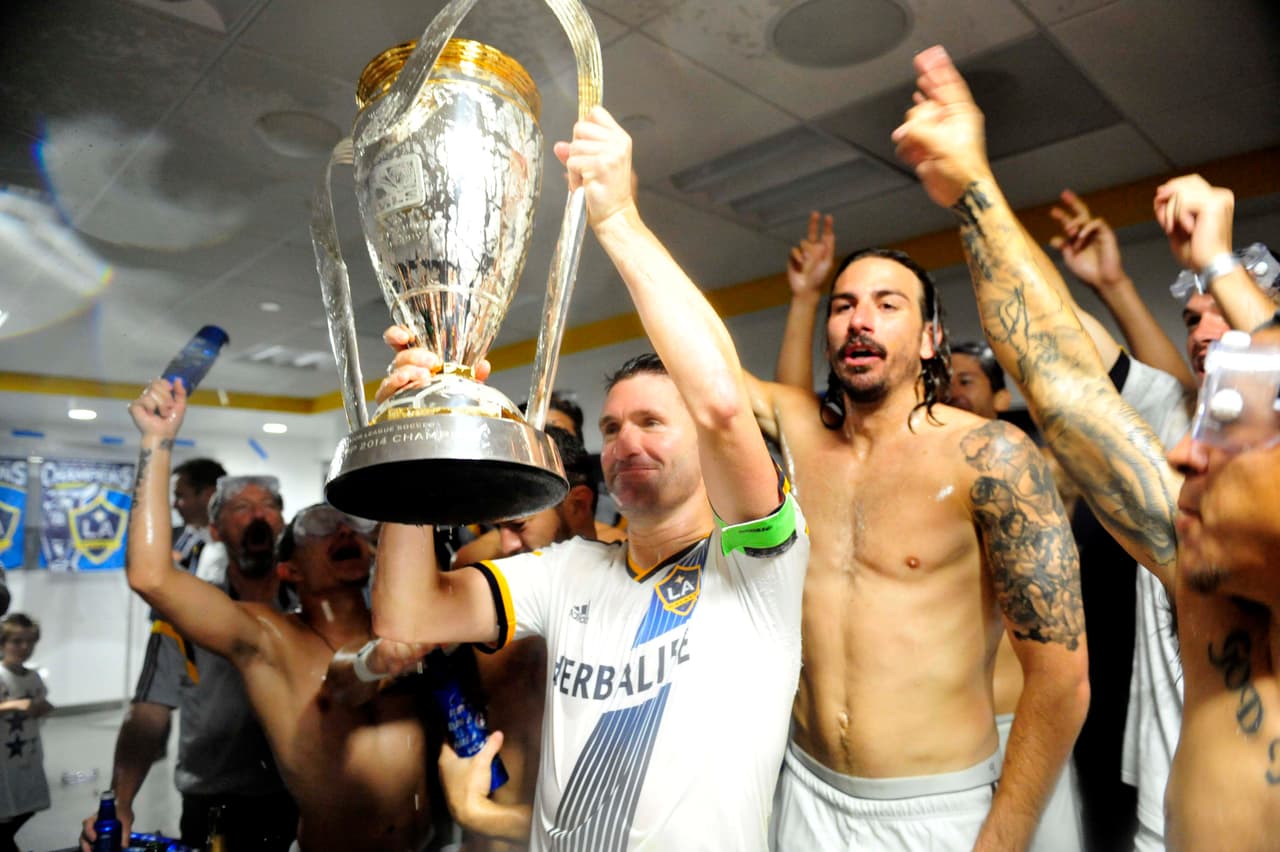 Robbie Keane fue uno de los que lideró a un Galaxy que consiguió tres Copas MLS en el lapso de cuatro temporadas. (USA Today Images)