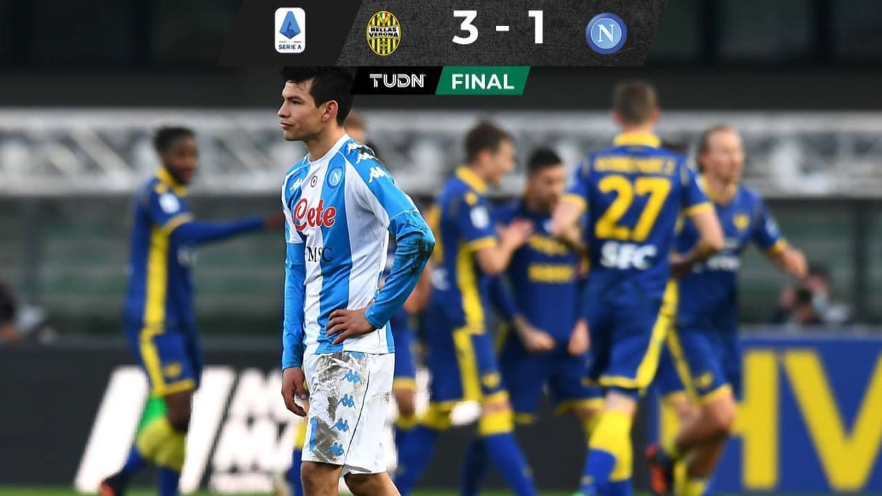 Hirving Lozano anota el gol más rápido de su carrera en la derrota del Napoli