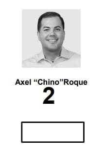 Axel "Chino" Roque, senador por el distrito de Guayama.