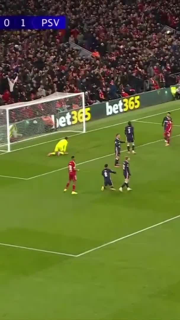 ¡SE EMPATA! Gol de Dominik I Liverpool 1-1 PSV  I Champions League