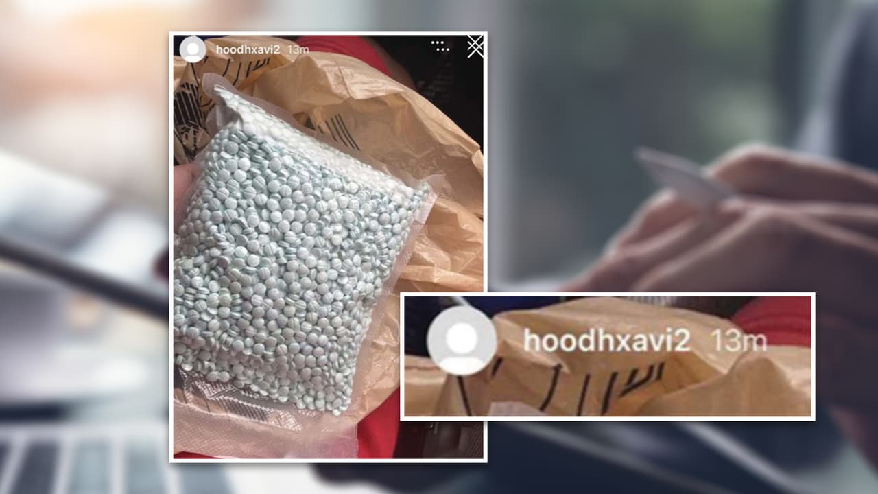 Presuntos traficantes de fentanilo publican en redes sociales imágenes de las letales pastillas conocidas como “M30”.