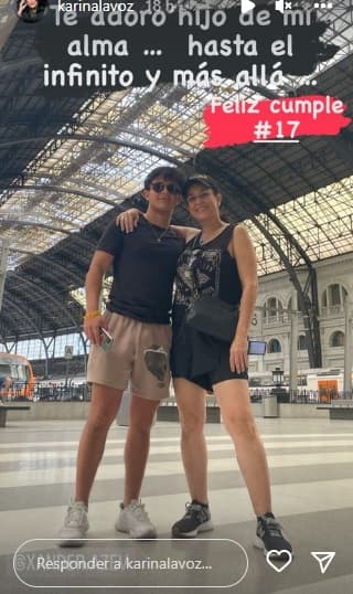 La última ocasión en que se les vio juntos fue en julio pasado a través de esta foto.
<br>