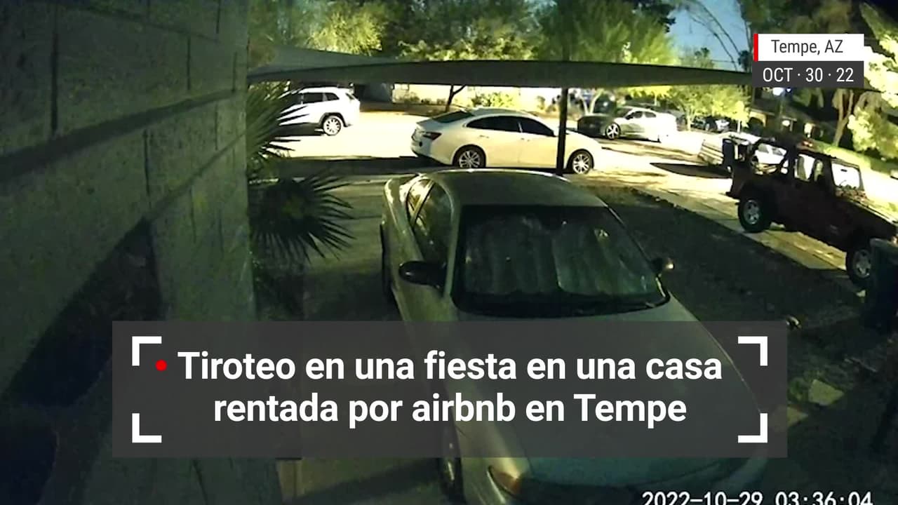 Licor, música y más de 50 disparos, así termina una fiesta en una casa rentada por Airbnb