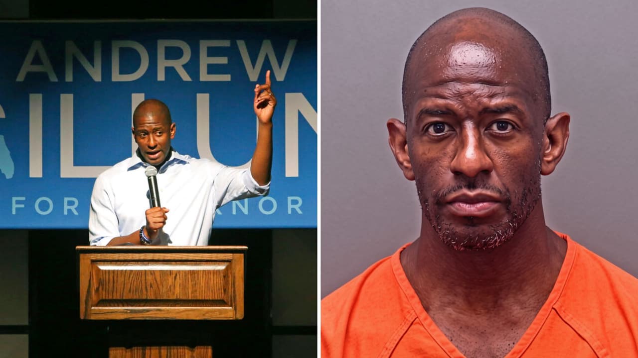 Andrew Gillum, excandidato a gobernador de Florida, vuelve a ser detenido por drogas