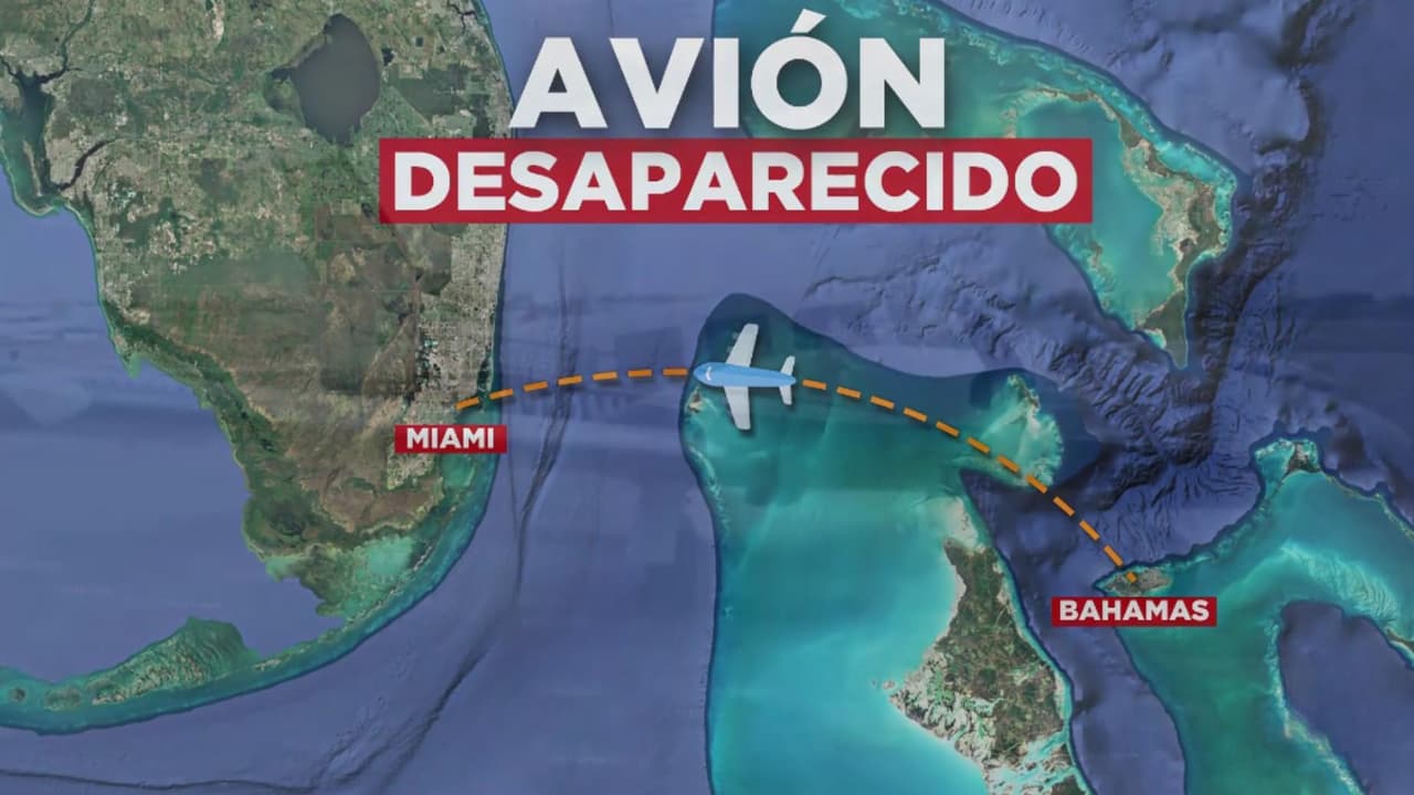 Desaparece una familia en el Triángulo de las Bermudas al volar de Bahamas a Estados Unidos; esto se sabe