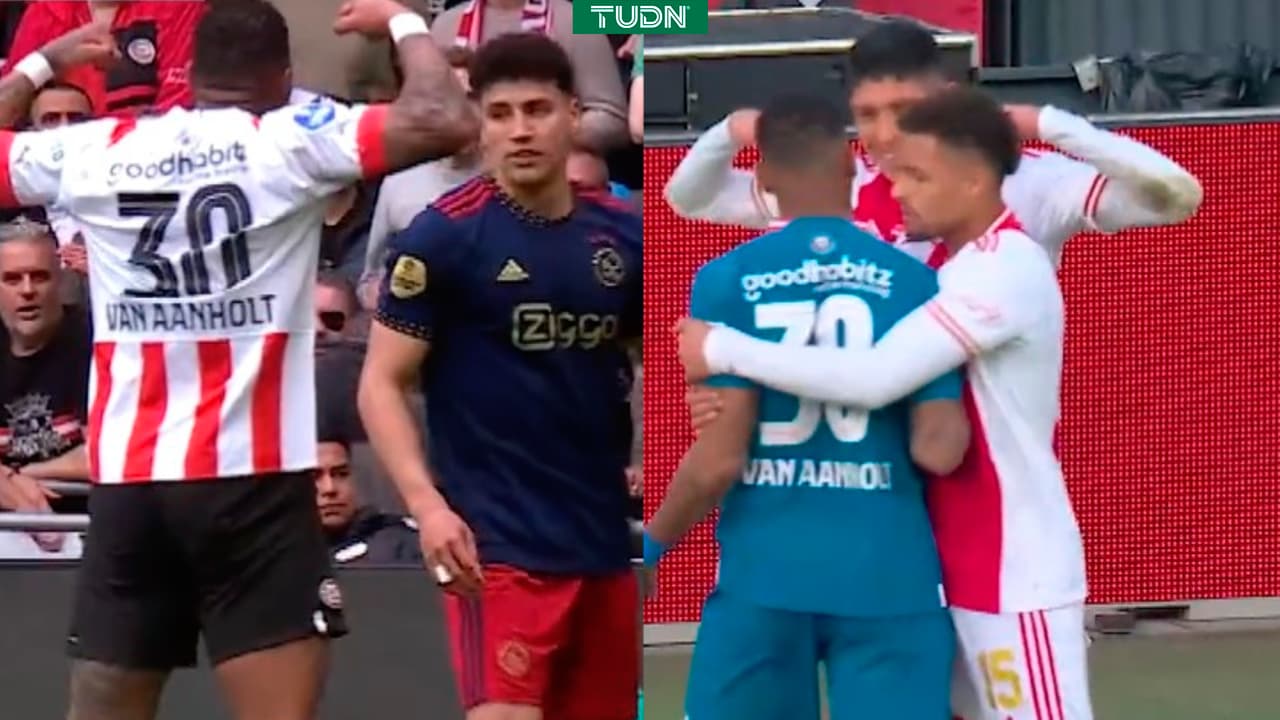 Edson Álvarez defiende a Jorge Sánchez y lo venga de jugador del PSV