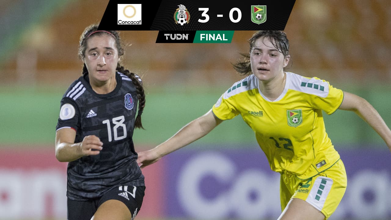 México golea a Guyana y va invicto a Octavos de Final