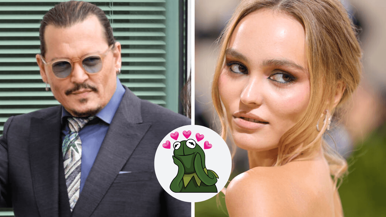 Johnny Depp rindió homenaje a su hija Lily Rose durante el juicio e Internet lo descubrió