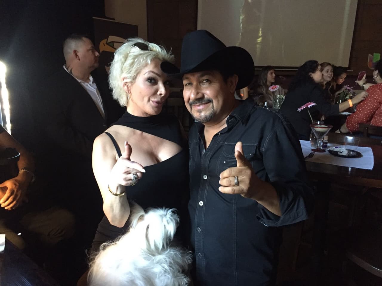 El Feo y Marisela en la final de 'La Reina de la Canción'.