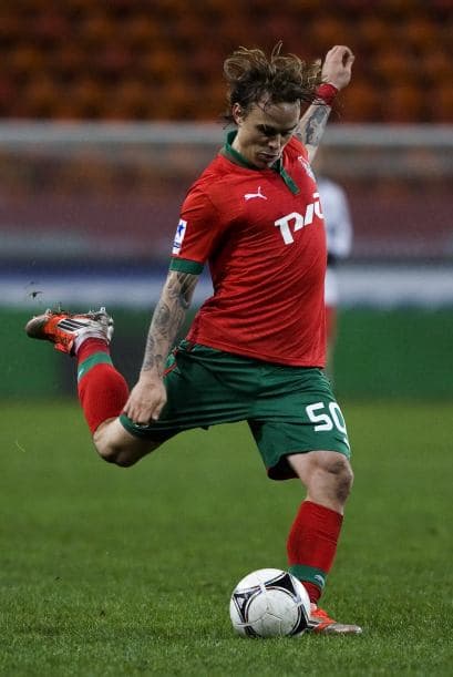 <b>Andrey Yeshchenko</b>, mediocampista ruso del Spartakj de Moscú, es un integrante más de esta lista.