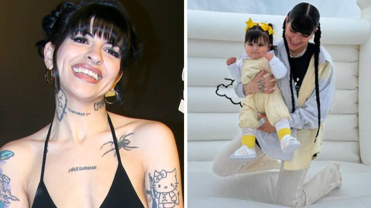 Cazzu hace tierna publicación para celebrar el primer año de Inti con foto inédita