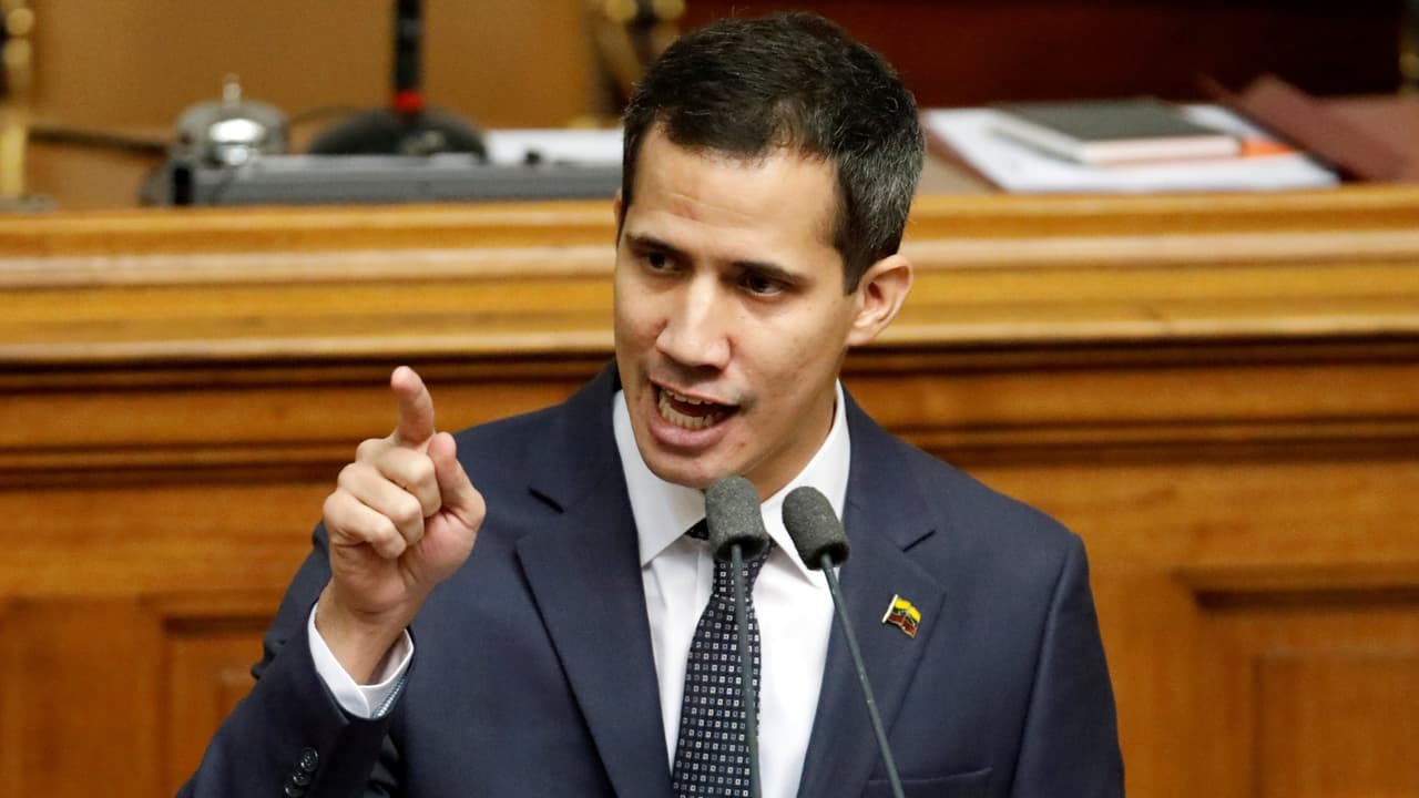 El joven diputado Juan Guaidó es el nuevo presidente del Parlamento venezolano

