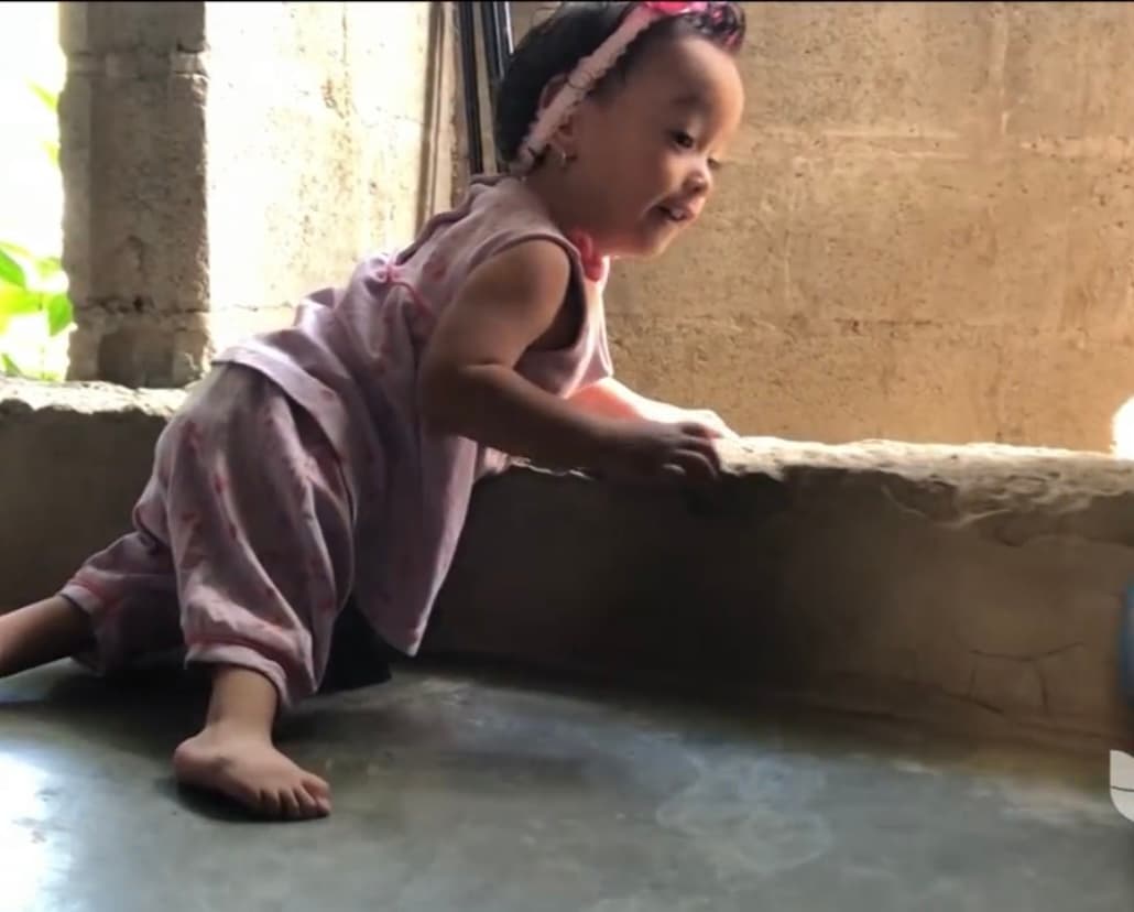 Además, por si fuera poco, Yary también supo que su hija no tenía el hueso sacro en su columna.
<b>“Me duele mucho verla así, arrastrándose por toda la casa”</b>, dice la madre al bordo del llanto.
<br>