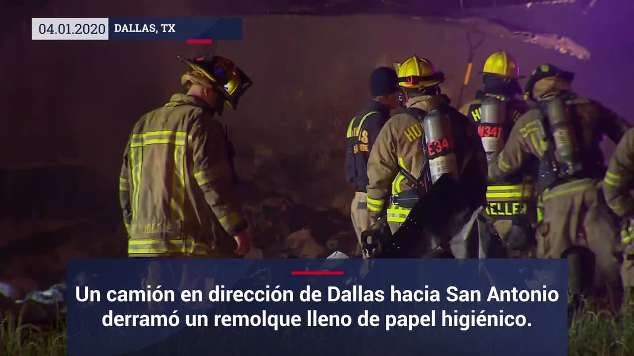 Coronavirus: Dos vías de Dallas amanecen llenas de papel higiénico, en medio de la escasez del producto