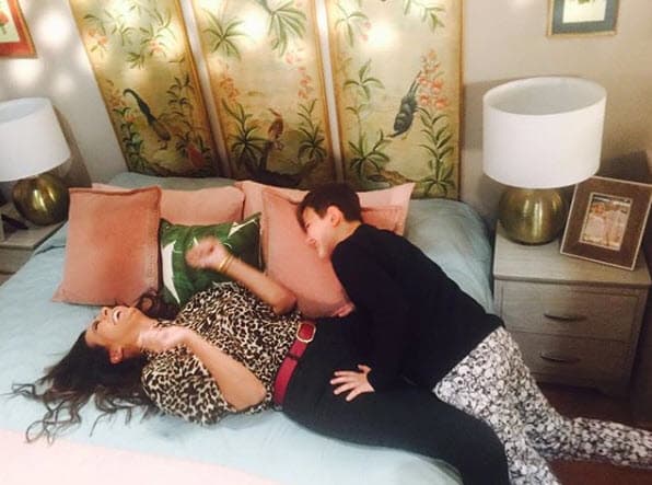 “Es un gran compañero para mí porque estoy siempre con él y creo que tuve más tiempo para dedicarle a él que en su momento, o a la misma edad, a Valentina, entonces somos muy compinches", afirmó la conductora.