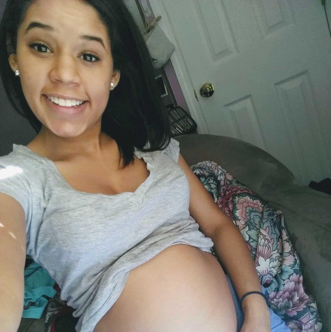 En su perfil de Facebook, Leila Cavett ha compartido fotos desde que estaba embarazada de Kamden.