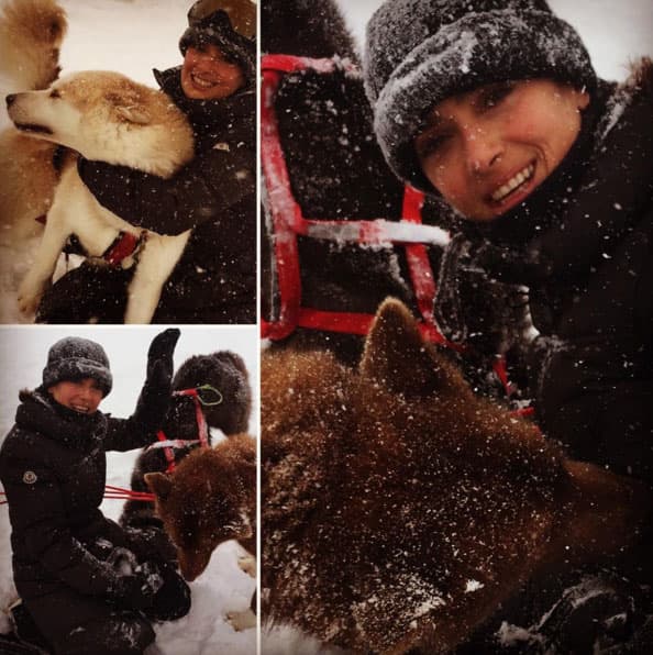 Siempre ha adorado a los animales y comparte varias fotos para comprobarlo.