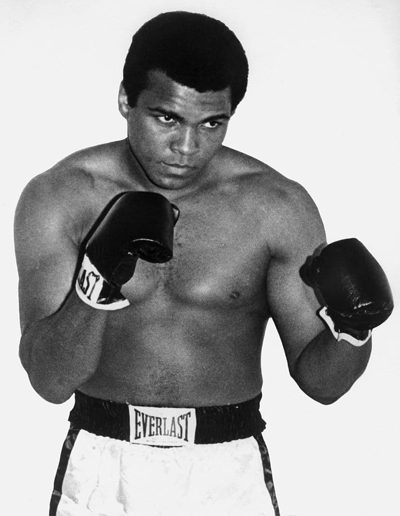 Muhammad Ali, considerado el más grande de la historia del boxeo.