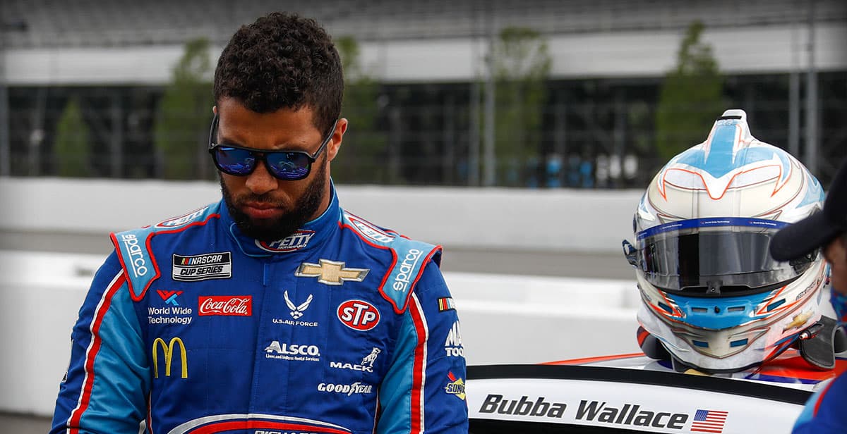 Bubba Wallace responde al reclamo de Donald Trump