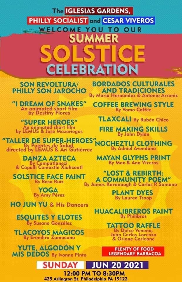 En el solsticio, el Sol no sale precisamente por el este, sino que sale al norte del este y se pone al norte del oeste, lo que significa que es visible en el cielo durante un período de tiempo más largo. En términos de luz diurna, este día es 2 horas, 21 minutos más largo que en el solsticio de diciembre, por lo que en la mayoría de la región norte del Ecuador será el día más largo del año.
<br>