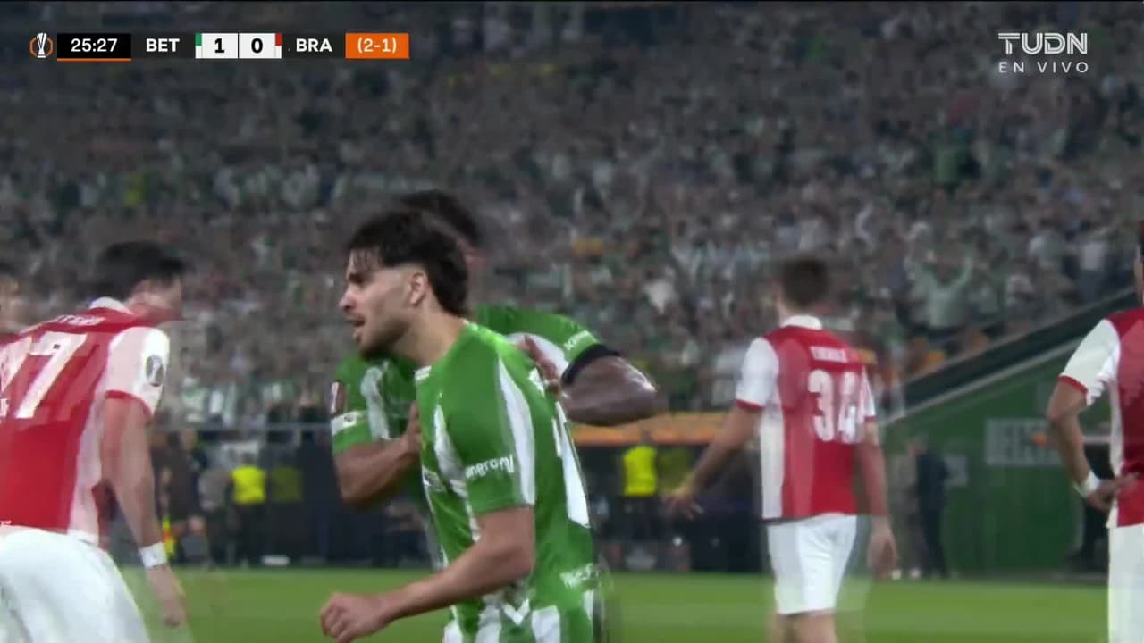 ¡Mucho Betis! Rápido los verdiblancos metieron dos goles y están 3-1 en el global