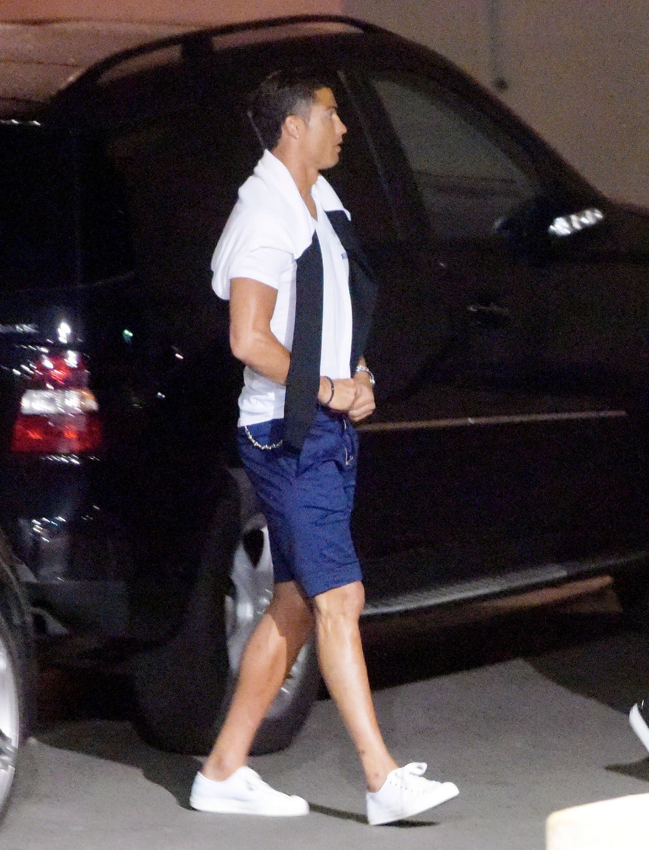 Eran las 4 de la mañana cuando el ex de Irina Shayk cometió la infracción.