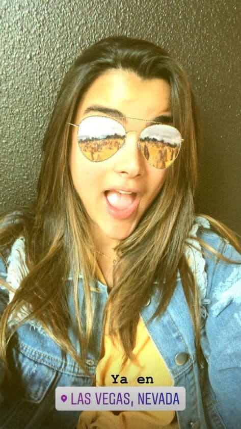 Sin embargo, el domingo por la tarde reveló que ya no estaba en ese hermoso lugar, ahora se encuentra en la ciudad del pecado: Las Vegas, Nevada.
