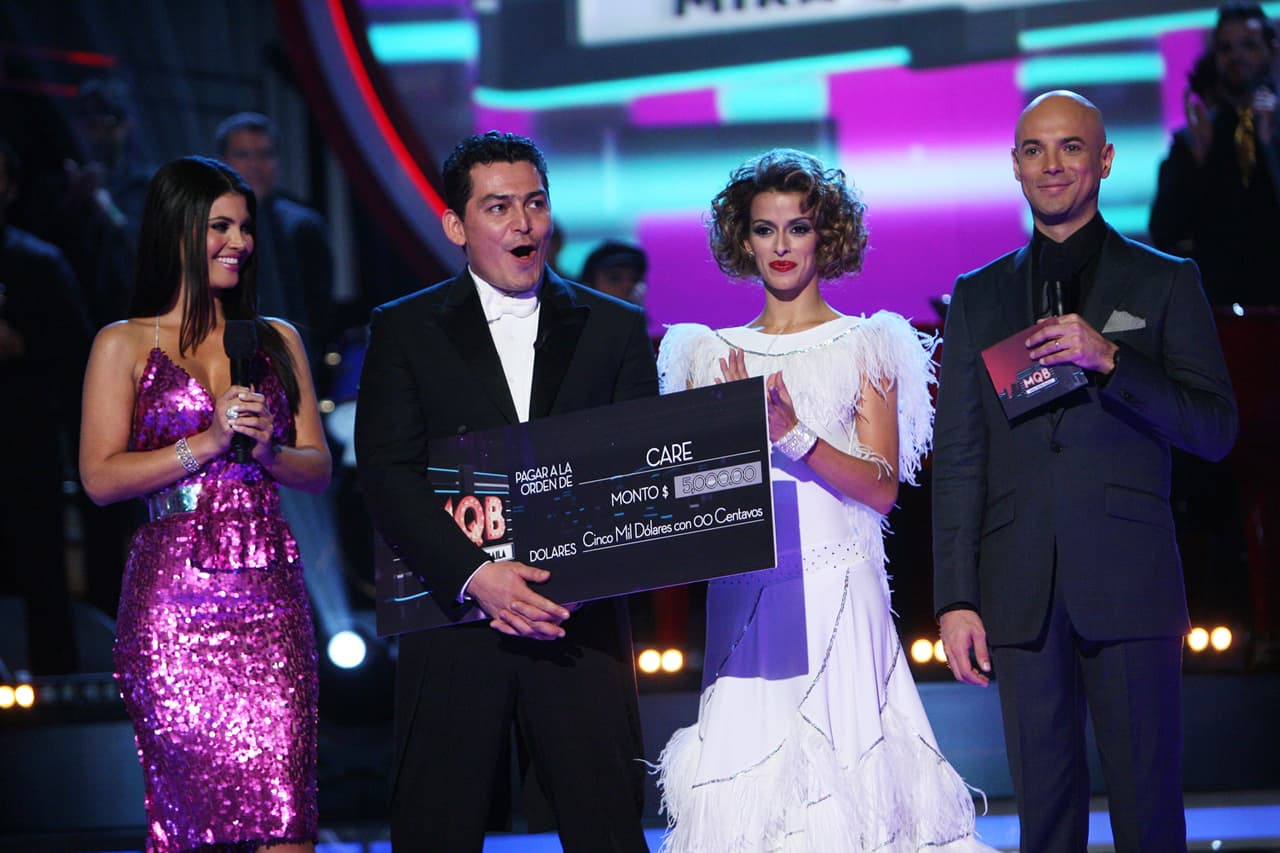 Emilia acompañó a José Manuel la noche del 30 de octubre, cuando su participación en Mira Quién Baila concluyó.